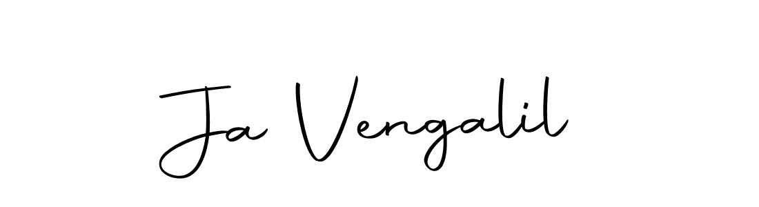 if you are searching for the best signature style for your name Ja Vengalil. so please give up your signature search. here we have designed multiple signature styles  using Autography-DOLnW. Ja Vengalil signature style 10 images and pictures png