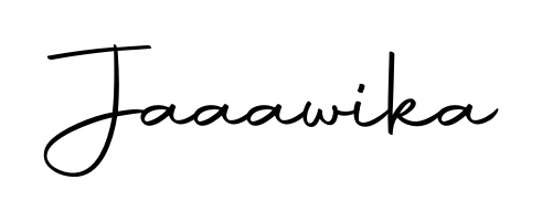 Try this chic Jaaawika handwritten sign style. Using Autography-DOLnW font elements, it gives your name a sleek, memorable identity. Jaaawika signature style 10 images and pictures png