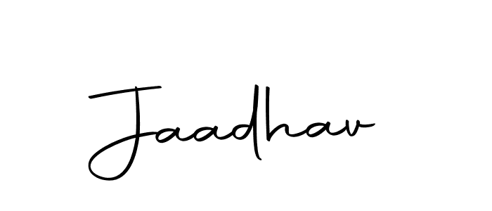 Here are the top 10 professional signature styles for the name Jaadhav. These are the best autograph styles you can use for your name. Jaadhav signature style 10 images and pictures png