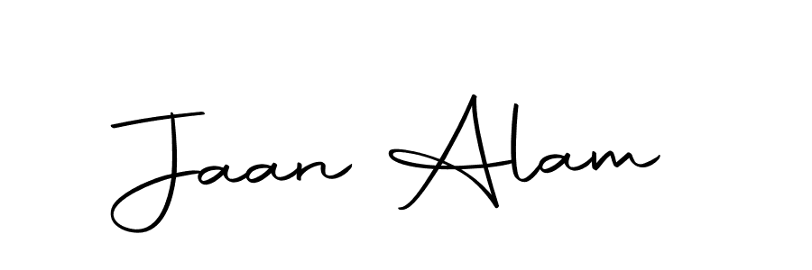 Use a signature maker to create a handwritten signature online. With this signature software, you can design (Autography-DOLnW) your own signature for name Jaan Alam. Jaan Alam signature style 10 images and pictures png