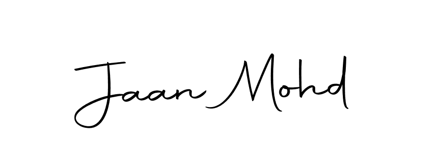 if you are searching for the best signature style for your name Jaan Mohd. so please give up your signature search. here we have designed multiple signature styles  using Autography-DOLnW. Jaan Mohd signature style 10 images and pictures png