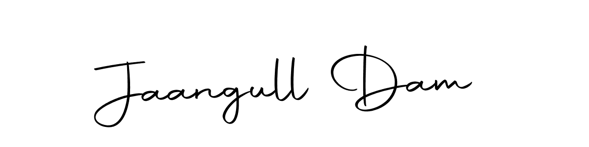 Make a beautiful signature design for name Jaangull Dam. With this signature (Autography-DOLnW) style, you can create a handwritten signature for free. Jaangull Dam signature style 10 images and pictures png