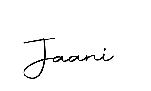 How to make Jaani signature? Autography-DOLnW is a professional autograph style. Create handwritten signature for Jaani name. Jaani signature style 10 images and pictures png