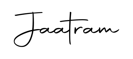 Enhance your business communications with Jaatram signature in Autography-DOLnW lettering. Clean, modern, and universally compatible. Jaatram signature style 10 images and pictures png