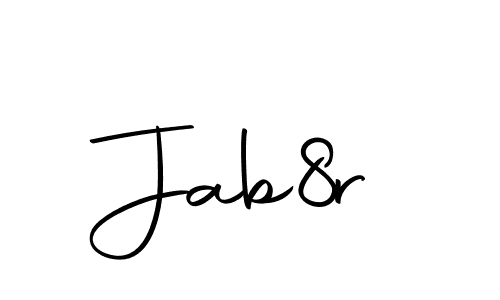 Here are the top 10 professional signature styles for the name Jab8r. These are the best autograph styles you can use for your name. Jab8r signature style 10 images and pictures png