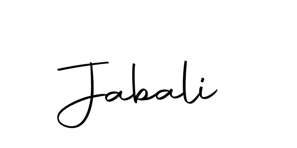 Create a beautiful signature design for name Jabali. With this signature (Autography-DOLnW) fonts, you can make a handwritten signature for free. Jabali signature style 10 images and pictures png