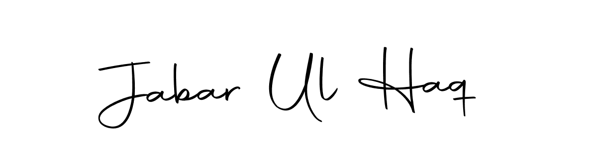 Also we have Jabar Ul Haq name is the best signature style. Create professional handwritten signature collection using Autography-DOLnW autograph style. Jabar Ul Haq signature style 10 images and pictures png