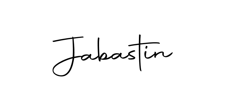 You should practise on your own different ways (Autography-DOLnW) to write your name (Jabastin) in signature. don't let someone else do it for you. Jabastin signature style 10 images and pictures png