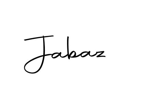 Jabaz stylish signature style. Best Handwritten Sign (Autography-DOLnW) for my name. Handwritten Signature Collection Ideas for my name Jabaz. Jabaz signature style 10 images and pictures png