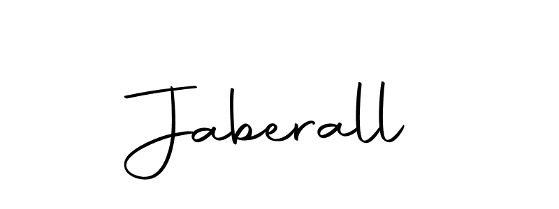 How to make Jaberall name signature. Use Autography-DOLnW style for creating short signs online. This is the latest handwritten sign. Jaberall signature style 10 images and pictures png