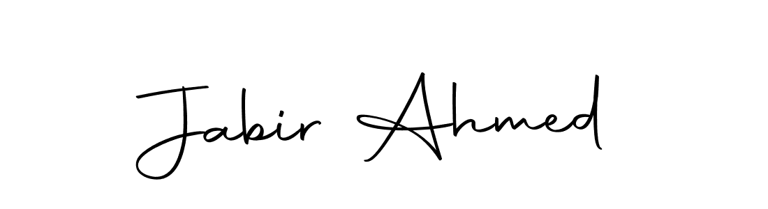 Also we have Jabir Ahmed name is the best signature style. Create professional handwritten signature collection using Autography-DOLnW autograph style. Jabir Ahmed signature style 10 images and pictures png