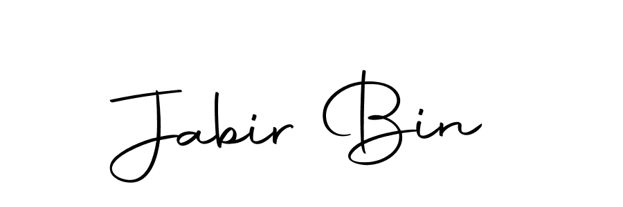 Jabir Bin stylish signature style. Best Handwritten Sign (Autography-DOLnW) for my name. Handwritten Signature Collection Ideas for my name Jabir Bin. Jabir Bin signature style 10 images and pictures png