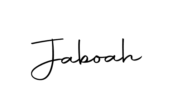 Make a beautiful signature design for name Jaboah. With this signature (Autography-DOLnW) style, you can create a handwritten signature for free. Jaboah signature style 10 images and pictures png