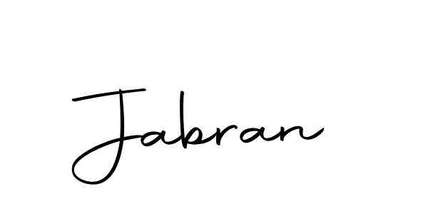 Make a beautiful signature design for name Jabran. With this signature (Autography-DOLnW) style, you can create a handwritten signature for free. Jabran signature style 10 images and pictures png