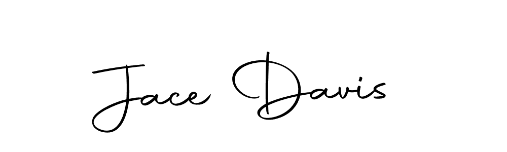 Create a beautiful signature design for name Jace Davis. With this signature (Autography-DOLnW) fonts, you can make a handwritten signature for free. Jace Davis signature style 10 images and pictures png