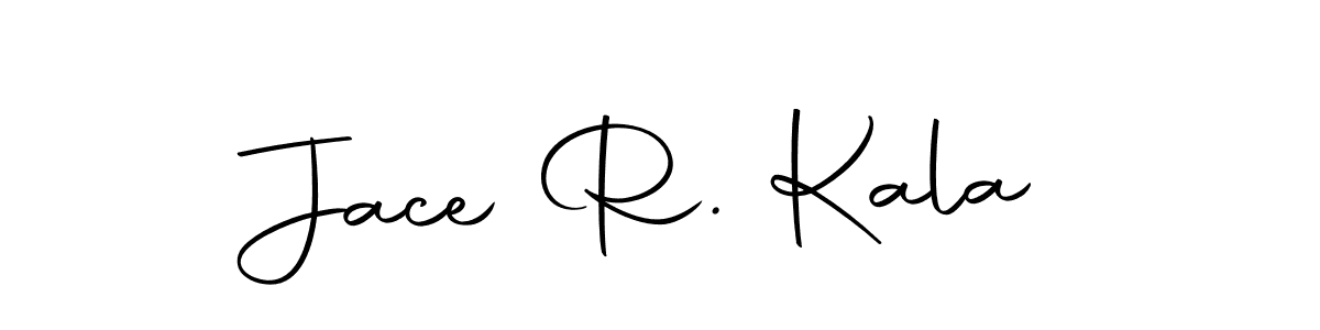 Similarly Autography-DOLnW is the best handwritten signature design. Signature creator online .You can use it as an online autograph creator for name Jace R. Kala. Jace R. Kala signature style 10 images and pictures png