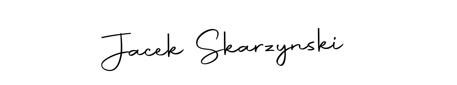 How to make Jacek Skarzynski name signature. Use Autography-DOLnW style for creating short signs online. This is the latest handwritten sign. Jacek Skarzynski signature style 10 images and pictures png