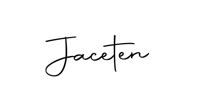 Create a beautiful signature design for name Jaceten. With this signature (Autography-DOLnW) fonts, you can make a handwritten signature for free. Jaceten signature style 10 images and pictures png