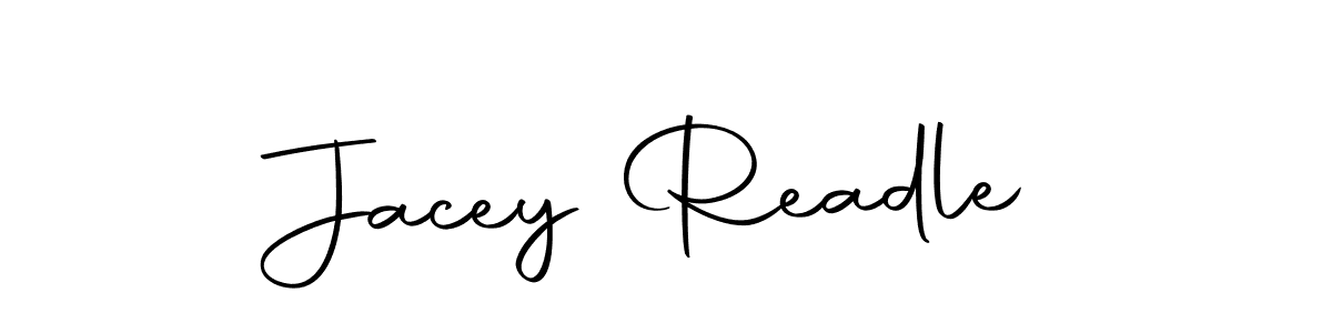 Design your own signature with our free online signature maker. With this signature software, you can create a handwritten (Autography-DOLnW) signature for name Jacey Readle. Jacey Readle signature style 10 images and pictures png