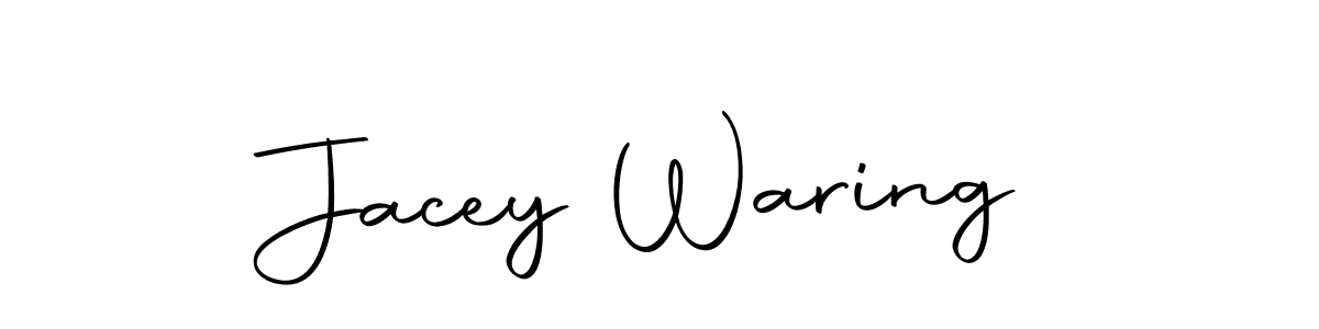 if you are searching for the best signature style for your name Jacey Waring. so please give up your signature search. here we have designed multiple signature styles  using Autography-DOLnW. Jacey Waring signature style 10 images and pictures png