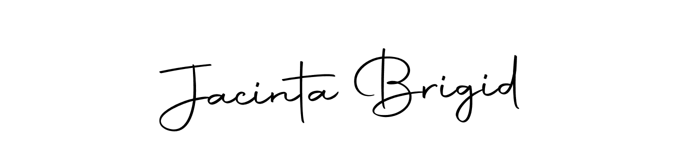 It looks lik you need a new signature style for name Jacinta Brigid. Design unique handwritten (Autography-DOLnW) signature with our free signature maker in just a few clicks. Jacinta Brigid signature style 10 images and pictures png