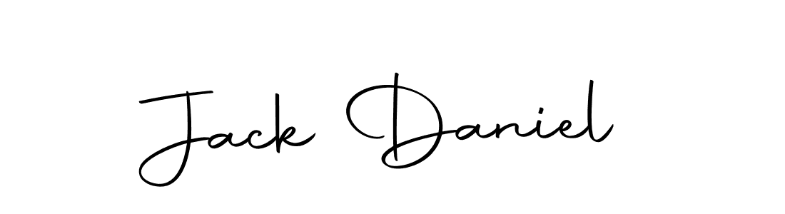 Design your own signature with our free online signature maker. With this signature software, you can create a handwritten (Autography-DOLnW) signature for name Jack Daniel. Jack Daniel signature style 10 images and pictures png