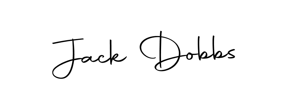 How to make Jack Dobbs name signature. Use Autography-DOLnW style for creating short signs online. This is the latest handwritten sign. Jack Dobbs signature style 10 images and pictures png