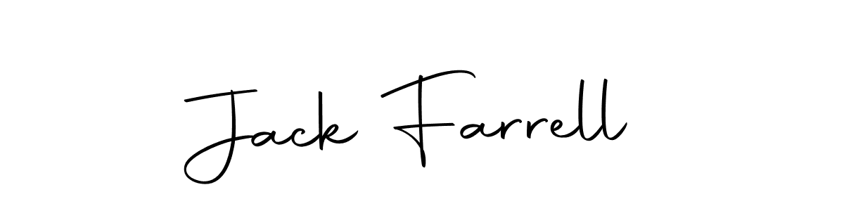You should practise on your own different ways (Autography-DOLnW) to write your name (Jack Farrell) in signature. don't let someone else do it for you. Jack Farrell signature style 10 images and pictures png