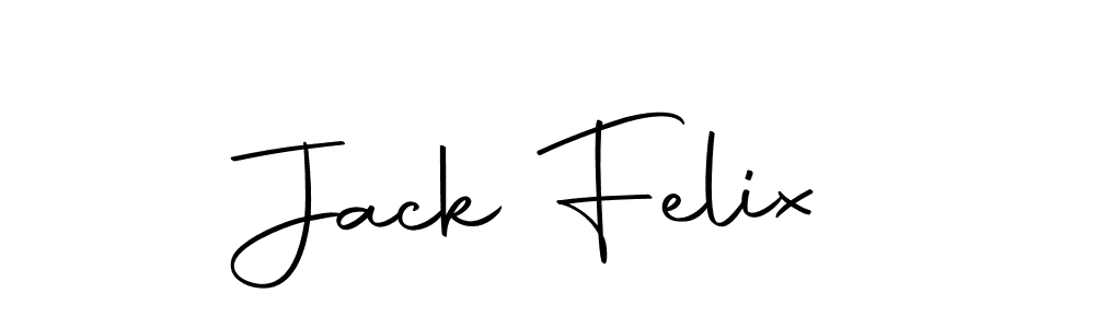 Create a beautiful signature design for name Jack Felix. With this signature (Autography-DOLnW) fonts, you can make a handwritten signature for free. Jack Felix signature style 10 images and pictures png