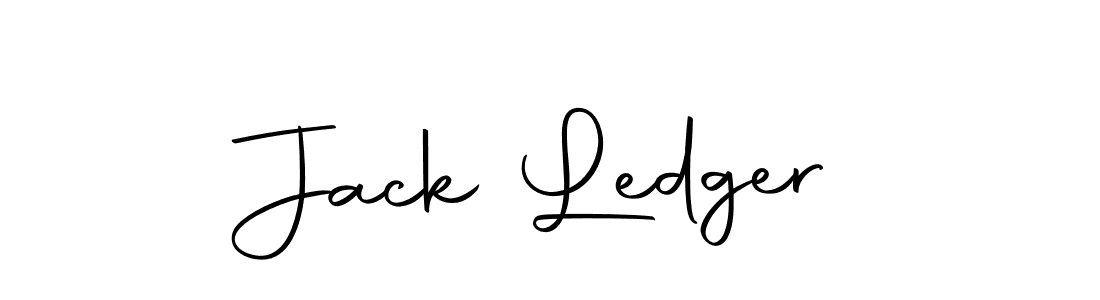 Design your own signature with our free online signature maker. With this signature software, you can create a handwritten (Autography-DOLnW) signature for name Jack Ledger. Jack Ledger signature style 10 images and pictures png