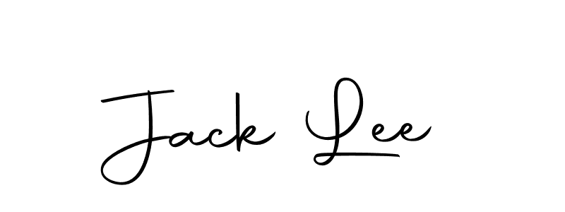 Create a beautiful signature design for name Jack Lee. With this signature (Autography-DOLnW) fonts, you can make a handwritten signature for free. Jack Lee signature style 10 images and pictures png
