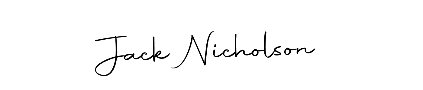 Use a signature maker to create a handwritten signature online. With this signature software, you can design (Autography-DOLnW) your own signature for name Jack Nicholson. Jack Nicholson signature style 10 images and pictures png