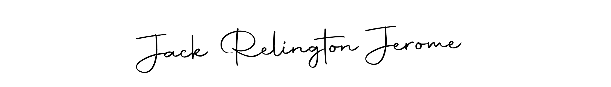 Design your own signature with our free online signature maker. With this signature software, you can create a handwritten (Autography-DOLnW) signature for name Jack Relington Jerome. Jack Relington Jerome signature style 10 images and pictures png