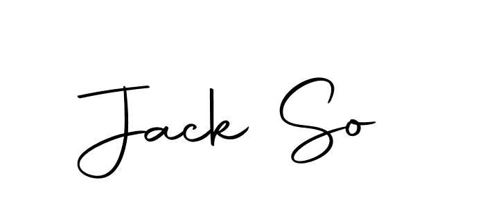 if you are searching for the best signature style for your name Jack So. so please give up your signature search. here we have designed multiple signature styles  using Autography-DOLnW. Jack So signature style 10 images and pictures png