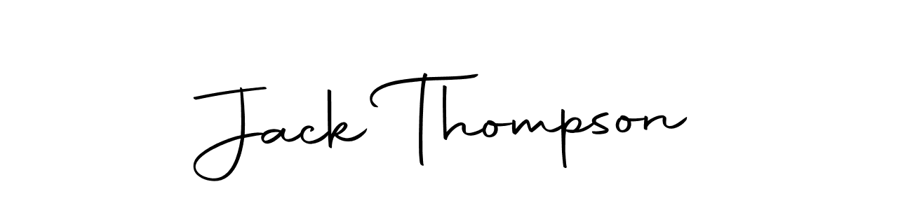 Create a beautiful signature design for name Jack Thompson. With this signature (Autography-DOLnW) fonts, you can make a handwritten signature for free. Jack Thompson signature style 10 images and pictures png