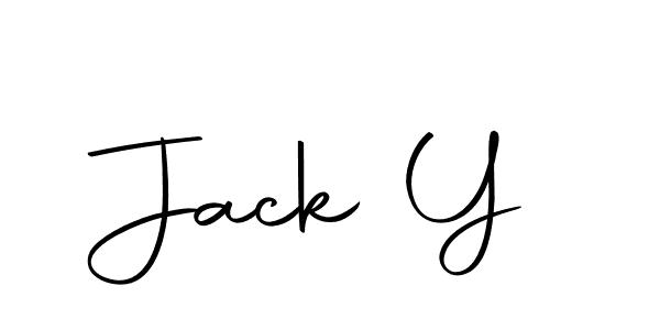 Use a signature maker to create a handwritten signature online. With this signature software, you can design (Autography-DOLnW) your own signature for name Jack Y. Jack Y signature style 10 images and pictures png