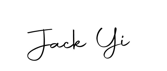 How to make Jack Yi signature? Autography-DOLnW is a professional autograph style. Create handwritten signature for Jack Yi name. Jack Yi signature style 10 images and pictures png