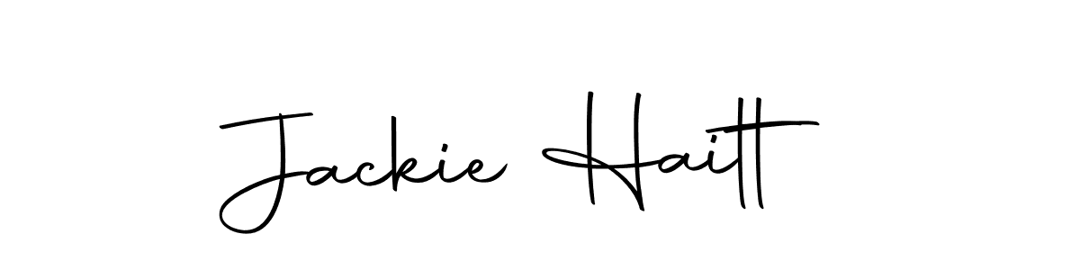 The best way (Autography-DOLnW) to make a short signature is to pick only two or three words in your name. The name Jackie Haitt include a total of six letters. For converting this name. Jackie Haitt signature style 10 images and pictures png