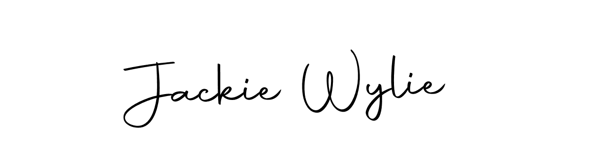 Make a beautiful signature design for name Jackie Wylie. With this signature (Autography-DOLnW) style, you can create a handwritten signature for free. Jackie Wylie signature style 10 images and pictures png