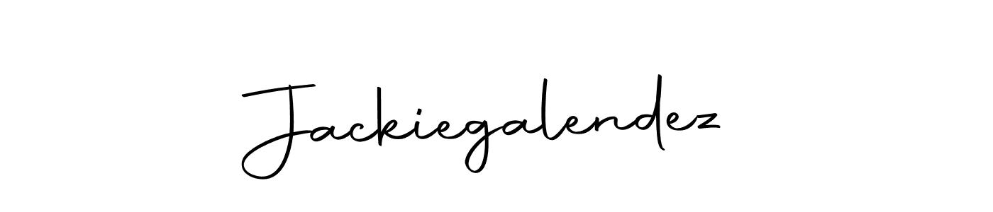 Create a beautiful signature design for name Jackiegalendez. With this signature (Autography-DOLnW) fonts, you can make a handwritten signature for free. Jackiegalendez signature style 10 images and pictures png