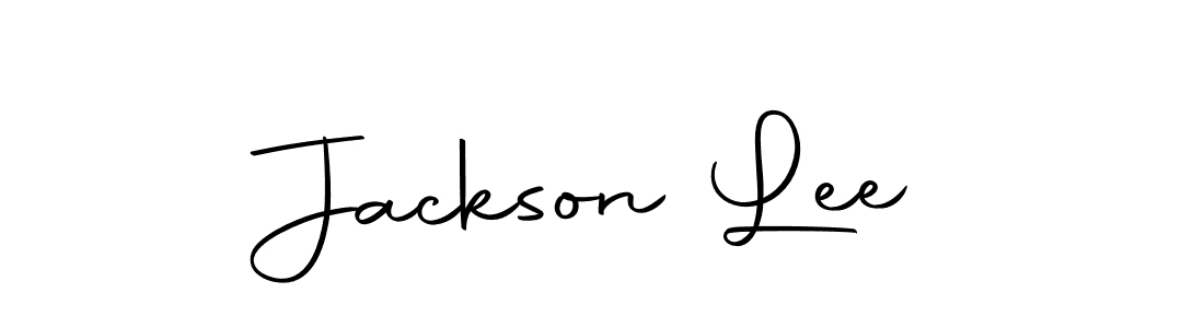 Use a signature maker to create a handwritten signature online. With this signature software, you can design (Autography-DOLnW) your own signature for name Jackson Lee. Jackson Lee signature style 10 images and pictures png