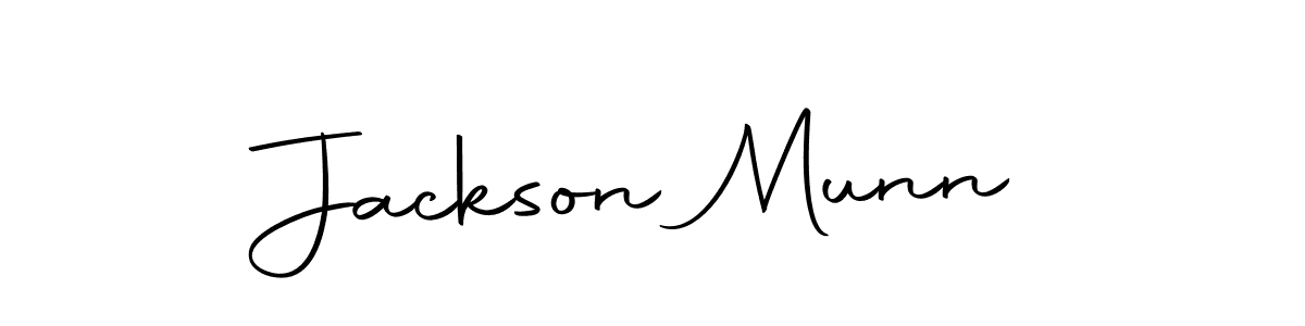 Create a beautiful signature design for name Jackson Munn. With this signature (Autography-DOLnW) fonts, you can make a handwritten signature for free. Jackson Munn signature style 10 images and pictures png