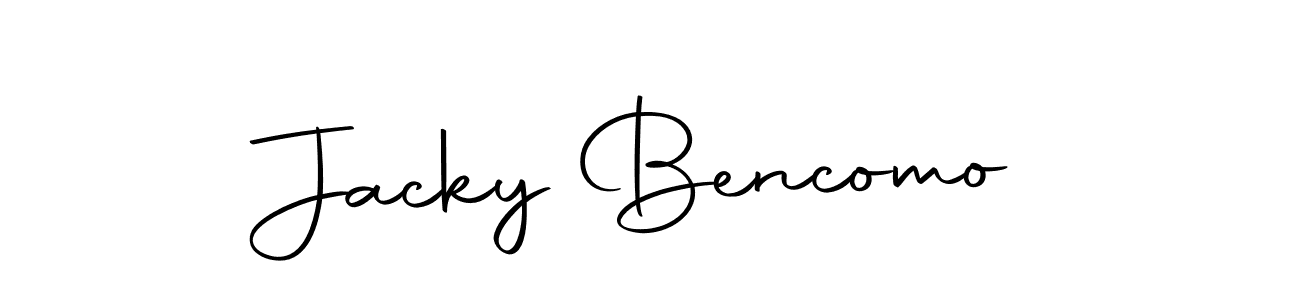 Once you've used our free online signature maker to create your best signature Autography-DOLnW style, it's time to enjoy all of the benefits that Jacky Bencomo name signing documents. Jacky Bencomo signature style 10 images and pictures png