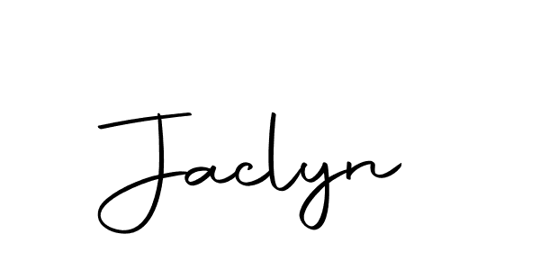 How to make Jaclyn name signature. Use Autography-DOLnW style for creating short signs online. This is the latest handwritten sign. Jaclyn signature style 10 images and pictures png