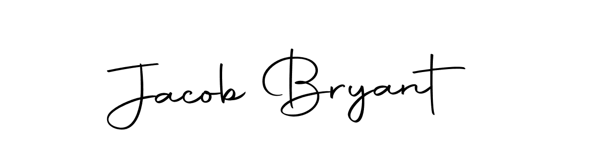 Create a beautiful signature design for name Jacob Bryant. With this signature (Autography-DOLnW) fonts, you can make a handwritten signature for free. Jacob Bryant signature style 10 images and pictures png