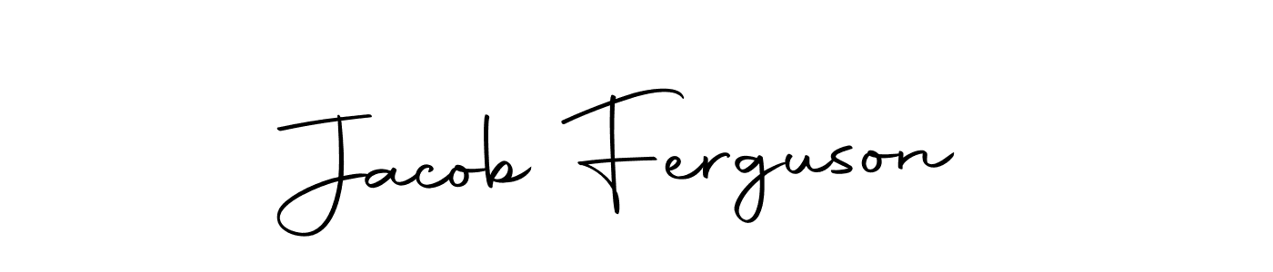 Design your own signature with our free online signature maker. With this signature software, you can create a handwritten (Autography-DOLnW) signature for name Jacob Ferguson. Jacob Ferguson signature style 10 images and pictures png