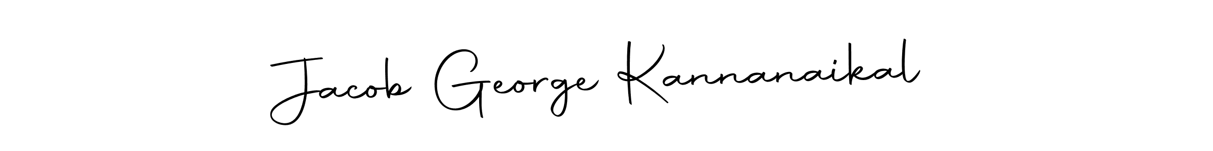 if you are searching for the best signature style for your name Jacob George Kannanaikal. so please give up your signature search. here we have designed multiple signature styles  using Autography-DOLnW. Jacob George Kannanaikal signature style 10 images and pictures png