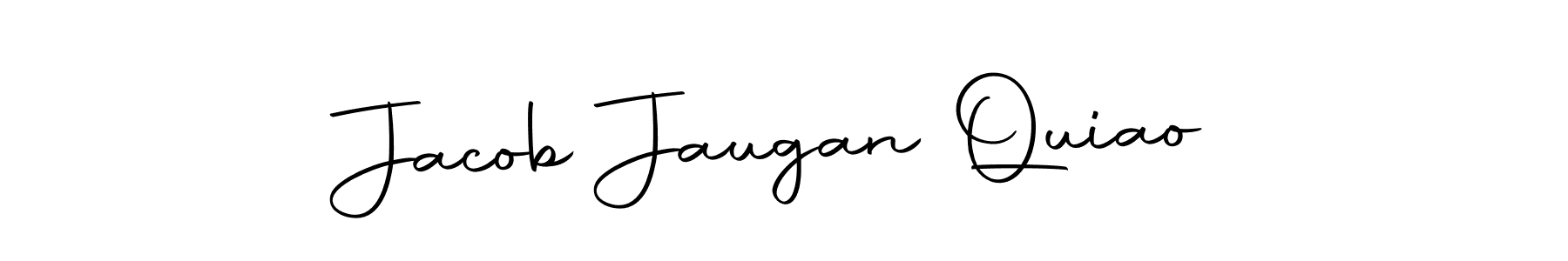 Design your own signature with our free online signature maker. With this signature software, you can create a handwritten (Autography-DOLnW) signature for name Jacob Jaugan Quiao. Jacob Jaugan Quiao signature style 10 images and pictures png