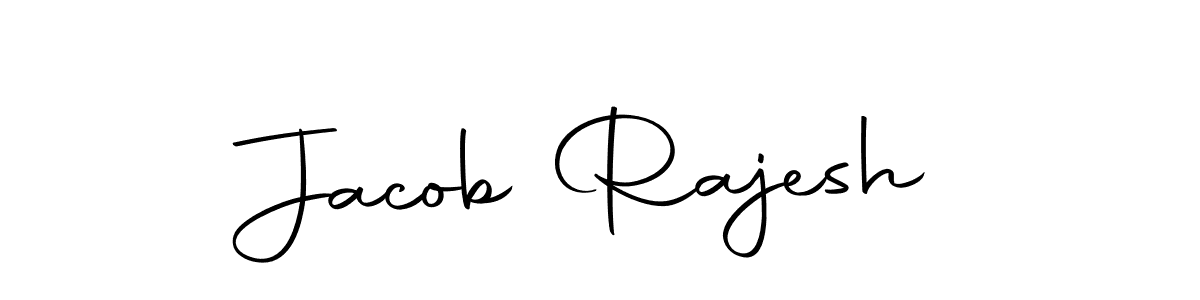 It looks lik you need a new signature style for name Jacob Rajesh. Design unique handwritten (Autography-DOLnW) signature with our free signature maker in just a few clicks. Jacob Rajesh signature style 10 images and pictures png