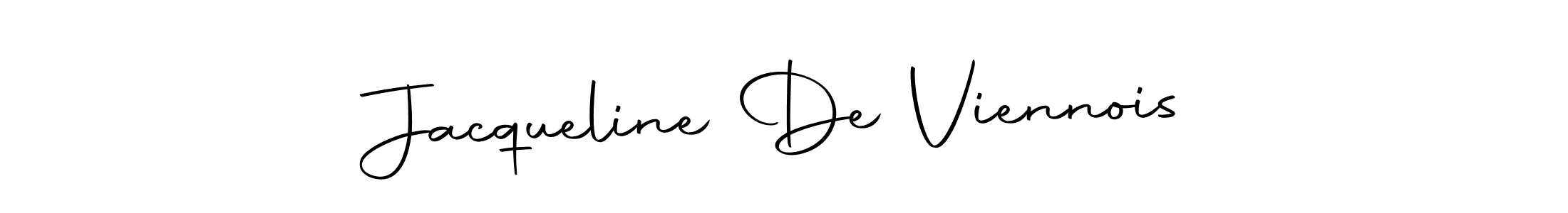 Also we have Jacqueline De Viennois name is the best signature style. Create professional handwritten signature collection using Autography-DOLnW autograph style. Jacqueline De Viennois signature style 10 images and pictures png